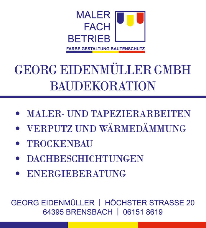 Georg Eidenmüller GmbH Baudekoration